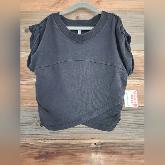 Free People Movement Hot Shot Crossover Set S NWT Black - Picture 7 of 9